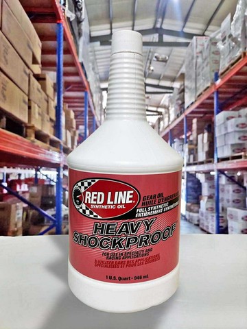 『油工廠』RED LINE HEAVY SHOCKPROOF 75W90 全合成 齒輪油 手排油 946ml