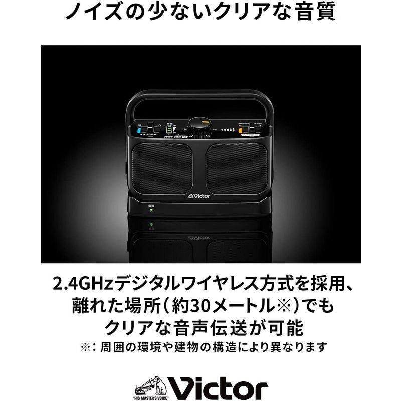 JVCケンウッド Victor SP-A900-B お手元テレビスピーカー ワイヤレス