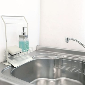 抹布晾掛瀝水置物架