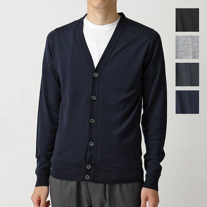 John Smedley ジョンスメドレー Naples ナポリ Italian Fit カラー5色 メリノウール 長袖 ニット カーディガン メンズ 通販 Lineポイント最大0 5 Get Lineショッピング