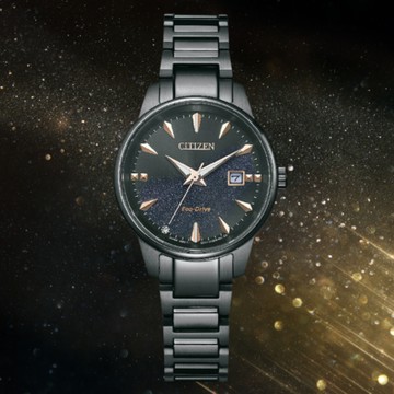 CITIZEN 星辰錶 PAIR EW2595-81E 光動能璀璨銀河光動能 女款  29.2mm