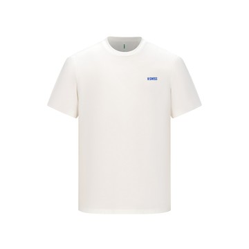 運動短袖 TSHIRTKC7532MCTS14 圓領 上衣 男款 米白色 1012458-115