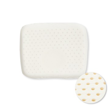 奇哥 乳膠圓型枕+悅讀比得兔圓型枕套2入