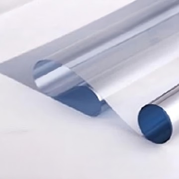 80x170CM 抗UV隔熱防曬防窺玻璃貼膜  淺鉑銀  1個