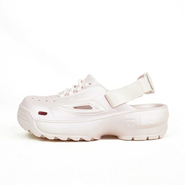 Fila Subversion [4-S348Y-551] 女 拖鞋 涼鞋 兩穿 鋸齒大底 經典復刻 輕量 防水 粉