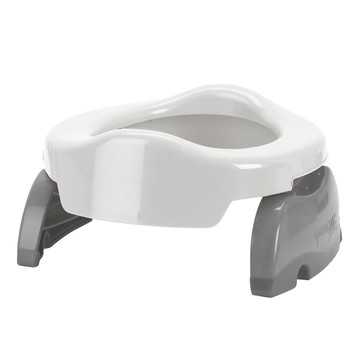 美國 Potette Plus - 可攜式馬桶-純潔白