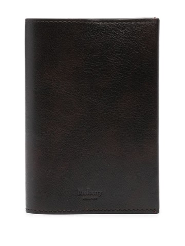 Mulberry - leather passport slip - men - Calf Leather - One Size - Brown