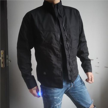 男裝春秋戶外特種兵防風防水沖鋒衣戰術夾克登山外套工作服耐磨黑