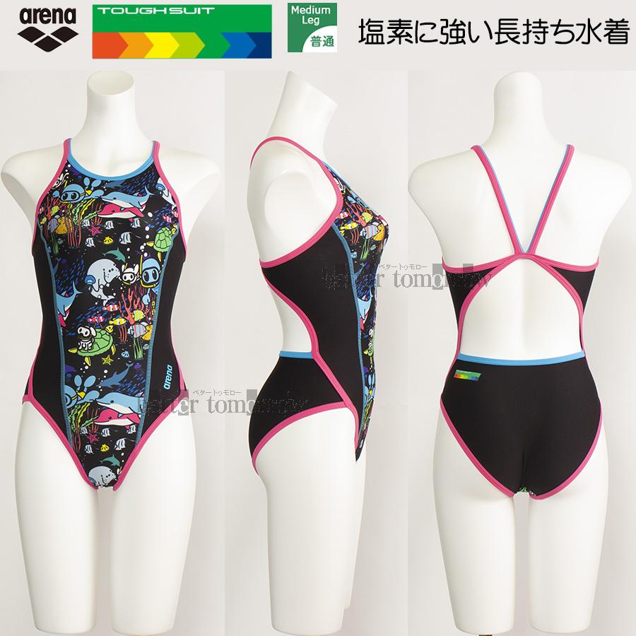 競泳水着 レディース 練習用 arena アリーナ Mサイズ AS4FWM03W