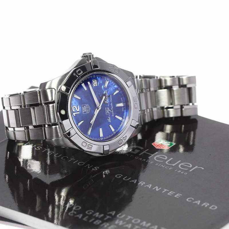 タグホイヤー TAG HEUER WAF211F.BA0806 アクアレーサー フィジー限定 デイト 自動巻き メンズ _803393 |  LINEブランドカタログ