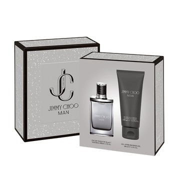 【JIMMY CHOO】同名男性淡香水禮盒(淡香水50ml+沐浴精100ml.附紙袋)