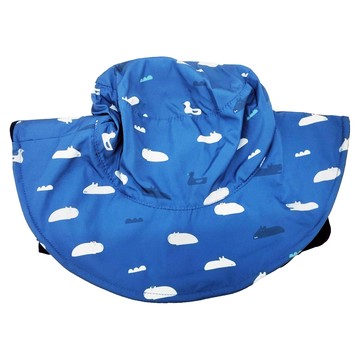 Brille Brille 兒童頸部防護防曬帽 可收放型  頭圍(46~56cm)  河岸派對