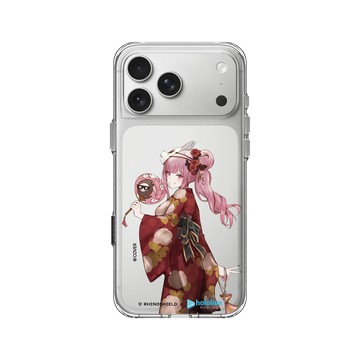 iPhone 17 Pro Max Clear Case（相機按鈕） 透明 - 森美聲 Mori Calliope - 浴你入魂