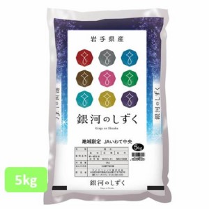 米 お米 岩手 精米 こめ ライスフレンド 岩手県産 銀河のしずく 5kg(5kg×1袋)