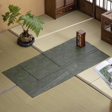 云窩皮革干泡茶席現代中式防水茶墊禪意簡約茶桌布家用茶配件桌旗