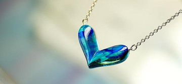 各種藍色的心海