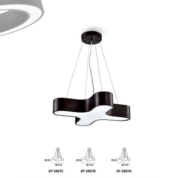 LED 工業風吊燈 F29-DT-6807A、6807B、6807C