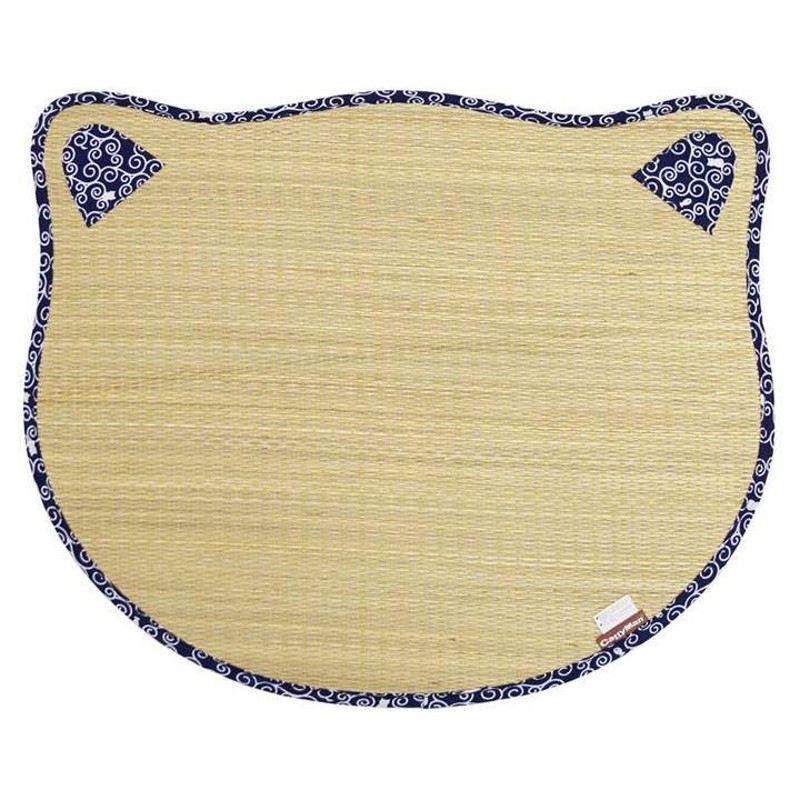 ござ にゃん 枕 つき 唐草 にゃんこ 販売