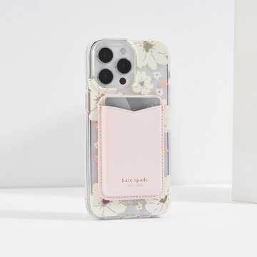 kate spade MagSafe 時尚卡套 櫻花粉｜輕巧配件 磁吸時尚｜禮物首選