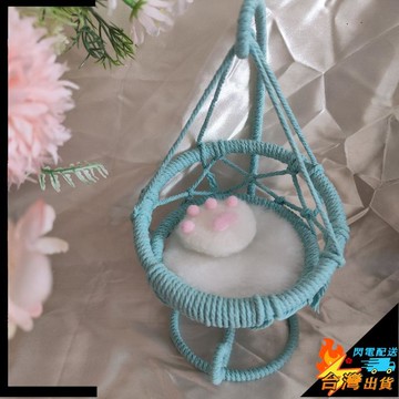 【台灣出貨】倉鼠吊床 倉鼠睡窩 金絲熊吊籃 倉鼠吊窩 小寵鞦韆 蜜袋鼯窩 吊牀 倉鼠鞦韆