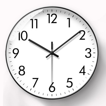 現代簡約掛鐘家用客廳石英鐘表自動對時電波鐘靜音掛墻免打孔時鐘/掛鐘/時鐘/鐘錶/時間鐘/客廳掛鐘