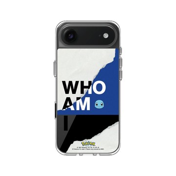 iPhone Air Clear Case（相機按鈕） 透明 - 寶可夢 Pokemon - 我是誰-傑尼龜
