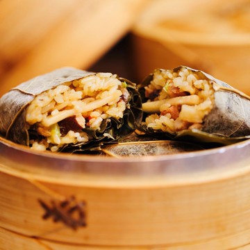 素荷葉珍珠雞(全素) 6入/袋【素食】【港點】【寶達蔬食餐廳】【港式點心】