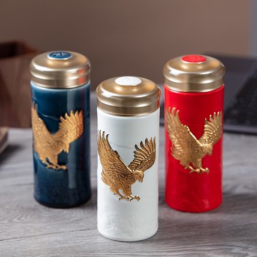 大展宏圖隨身杯 / 大 / 雙層 / 鎏金 / 3色 350ml