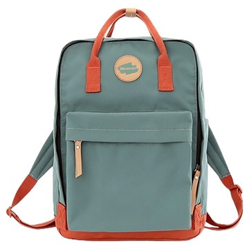 Himawari 超輕量粉彩學生後背筆電包 No.H1084  37 x 14 x 39cm  綠色