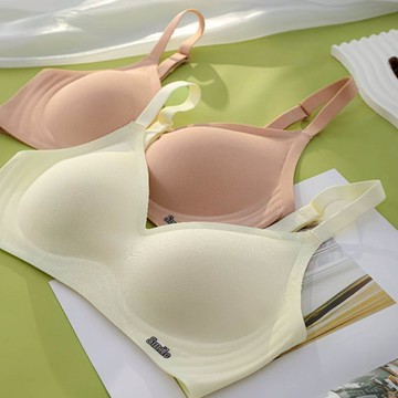 🌸台灣免運🌸超薄冰絲果凍條無痕内衣 無鋼圈内衣 大胸顯小 少女内衣 集中內衣 小胸聚攏內衣 無痕内衣 運動内衣 睡眠內衣