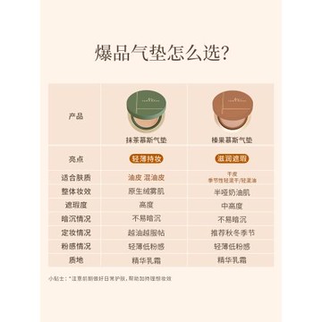 唐魅可持妝混合油皮氣墊粉底液