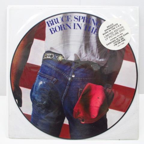 BRUCE SPRINGSTEEN-Born In The (UK Picture LP Stickere