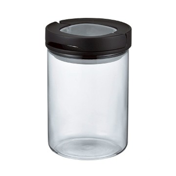 HARIO 密封保鮮罐M黑色/MCNJ-200-B