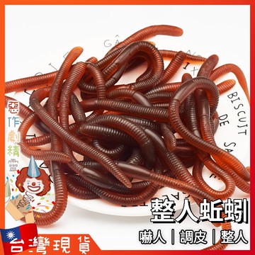 整人蚯蚓【🧚‍♂️惡作劇精靈🧚‍♀️】仿真蚯蚓 假昆蟲 假蚯蚓 整蠱玩具 整人玩具 萬聖節 道具蛆蟲 地獄禮物