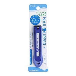 Soft touch nail clippers S blue [NC-123]