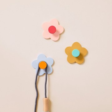 瑞典 Kid's Concept 小花掛勾3入組