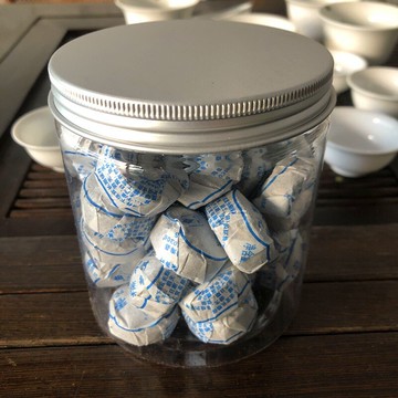 云南普洱茶熟茶糯米香迷你小沱茶?海域邦濃香型袋裝茶葉顆粒250g