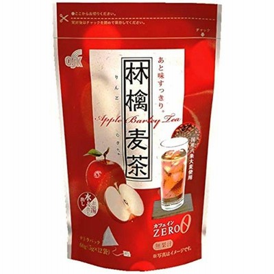 OSK(オーエスケー) OSK林檎麦茶テトラパック60g(5g×12袋)×3個