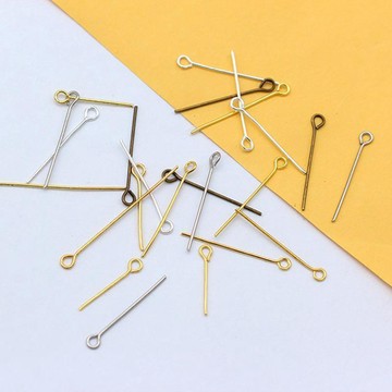 🔥臺灣出貨🔥9字針 diy手工串珠材料 九字針吊墜掛件珍珠彎針DIY飾品配件