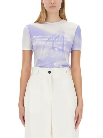 jil sander t-shirt with logo