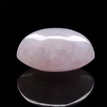 【雅紅珠寶】天然紫蘿蘭翡翠玉蛋面-美不勝收