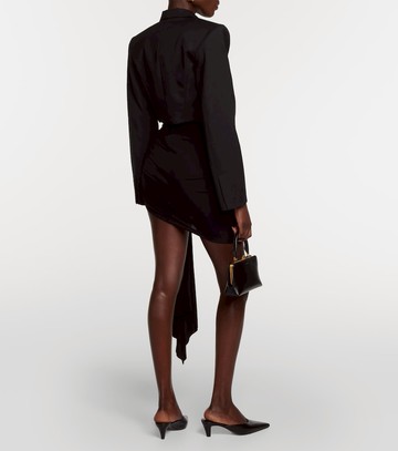 Christopher Esber Arched Palm sash miniskirt