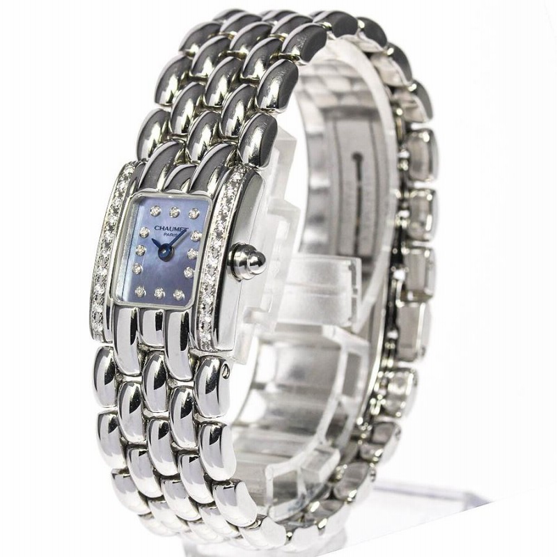 ☆保証書付き【Chaumet】ショーメ ケイシス 12P サイドダイヤ