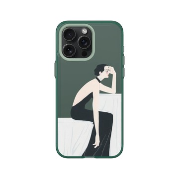 iPhone 15 Pro Max Clear 憂墨綠 - Konatsu Tani 谷小夏 - 凝視的形狀