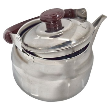 Argus 雅緻 大可愛茶壺 #201 高級不鏽鋼  1L  1個  銀色