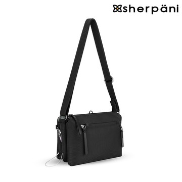 Sherpani RFID 防盜多功能斜背包 (25II) Mei AT 4L｜黑色/Carbon