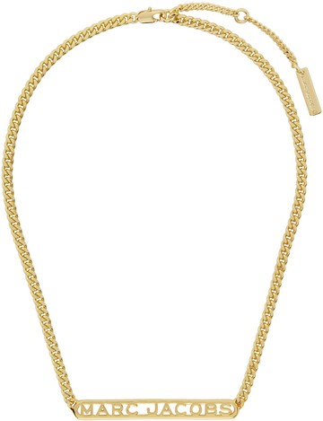 Marc Jacobs 金色 The Monogram Chain 项链