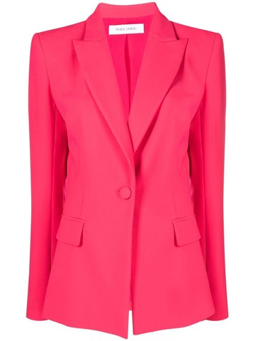 Prabal Gurung - single breasted blazer - women - Silk/Polyurethane/Polyester - 8 - Pink