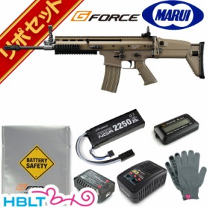 東京マルイ SCAR-L FDE 次世代電動ガン G-FORCE リポバッテリー フルセット