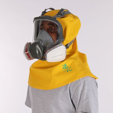 台灣公司貨 最低價 免運 防毒噴漆頭罩防灰塵全封閉耐酸堿防毒面罩工地打磨切割耐磨頭罩 快速發貨